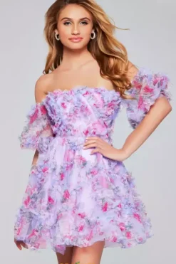 Bat Mitzvah|8Th Grade Dance^Jovani Short 40330 Lilac