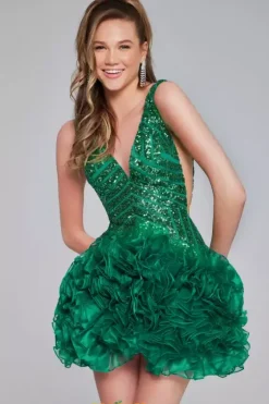 Plus Size Homecoming Dresses|Short Homecoming Dresses^Jovani Short 39931