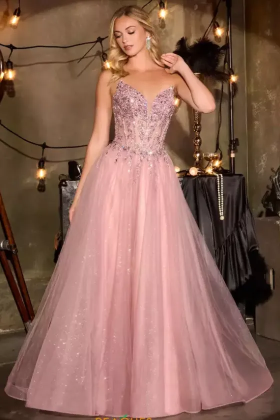 Plus Sized Dresses|Long Dresses^Ladivine by Cinderella La Divine by Cinderella CD721