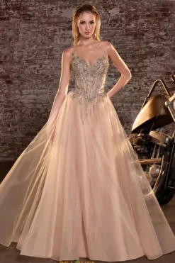 Plus Sized Dresses|Long Dresses^Ladivine by Cinderella La Divine by Cinderella CD721