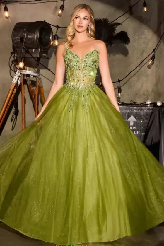 Plus Sized Dresses|Long Dresses^Ladivine by Cinderella La Divine by Cinderella CD721