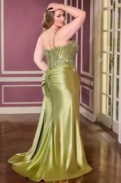 Quince Guest Dresses|Plus Size^Ladivine by Cinderella La Divine by Cinderella CDS556C