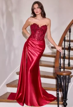 Military Ball|Quince Guest Dresses^Ladivine by Cinderella La Divine by Cinderella CDS565