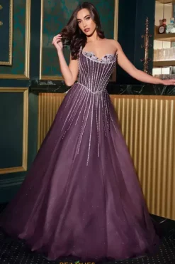 Long Dresses|Plus Sized Dresses^Ladivine by Cinderella La Divine by Cinderella CDS541