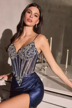 Military Ball|Quince Guest Dresses^Ladivine by Cinderella La Divine by Cinderella C171