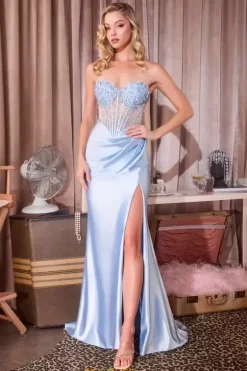 Quince Guest Dresses|Fitted^Ladivine by Cinderella La Divine by Cinderella CD405