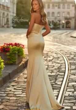 Fitted|Long Dresses^La Femme 33546