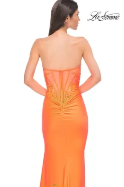 Fitted|Long Dresses^La Femme 32981