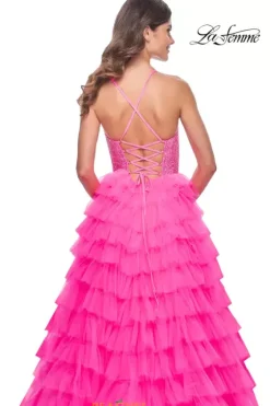 Long Dresses|Plus Sized Dresses^La Femme 32335