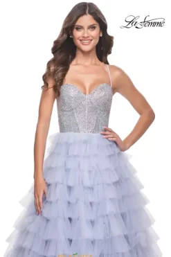 Long Dresses|Plus Sized Dresses^La Femme 32335