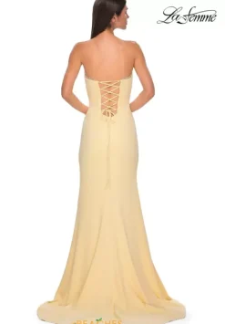 Fitted|Long Dresses^La Femme 32829
