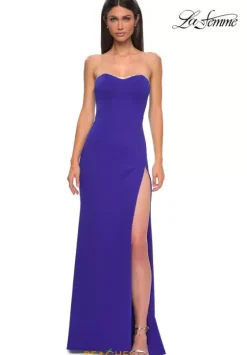 Fitted|Long Dresses^La Femme 32829