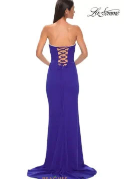 Fitted|Long Dresses^La Femme 32829