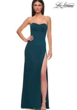 Fitted|Long Dresses^La Femme 32829