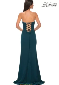 Fitted|Long Dresses^La Femme 32829