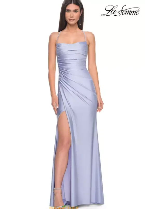 Fitted|Long Dresses^La Femme 31129