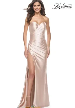Fitted|Long Dresses^La Femme 32159