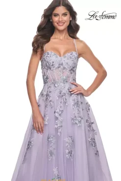 Sweet Sixteen|Long Dresses^La Femme 32221 Lavender
