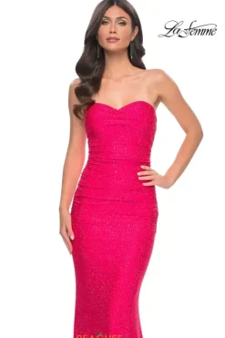 Fitted|Long Dresses^La Femme 31945