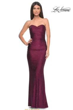 Fitted|Long Dresses^La Femme 31945