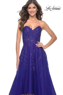 Long Dresses|Plus Sized Dresses^La Femme 32304