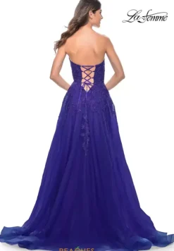 Long Dresses|Plus Sized Dresses^La Femme 32304