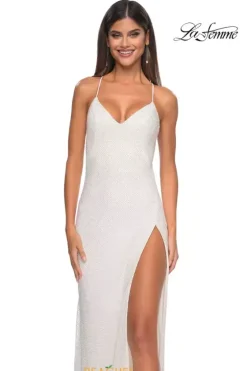 Fitted|Long Dresses^La Femme 32203