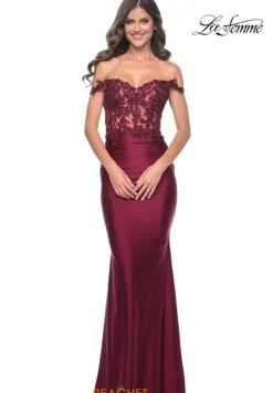 Fitted|Plus Size^La Femme 32302