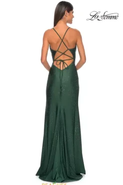 Sexy|Fitted^La Femme 31221 Dark Emerald