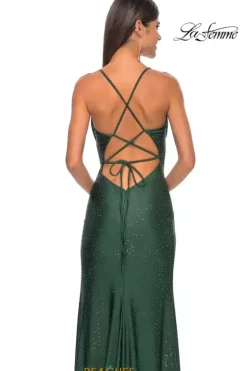 Sexy|Fitted^La Femme 31221 Dark Emerald