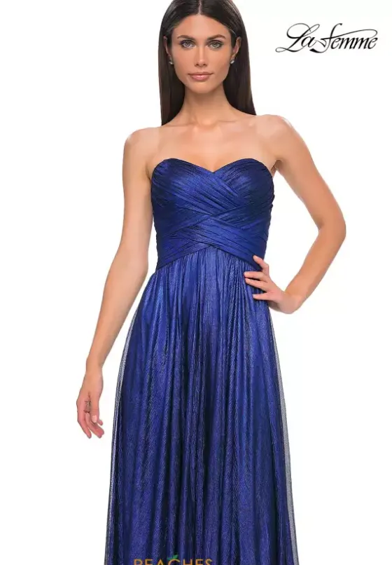 A Line|Long Dresses^La Femme 32382