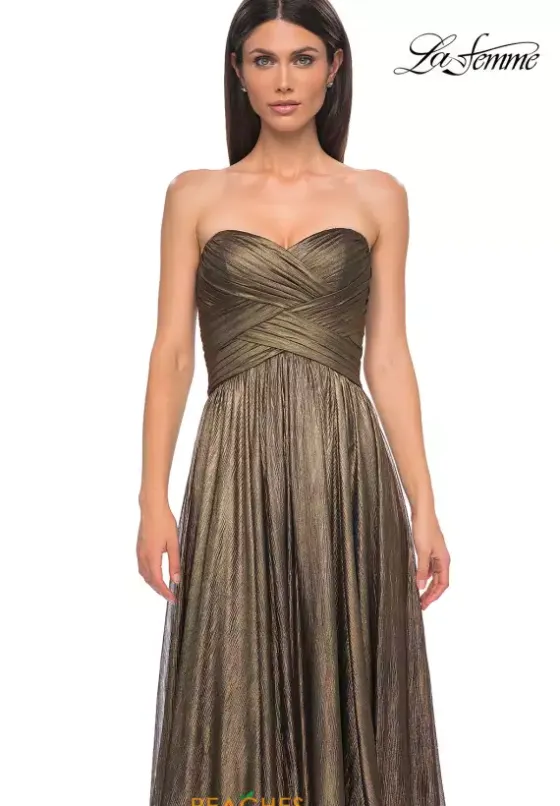 A Line|Long Dresses^La Femme 32382