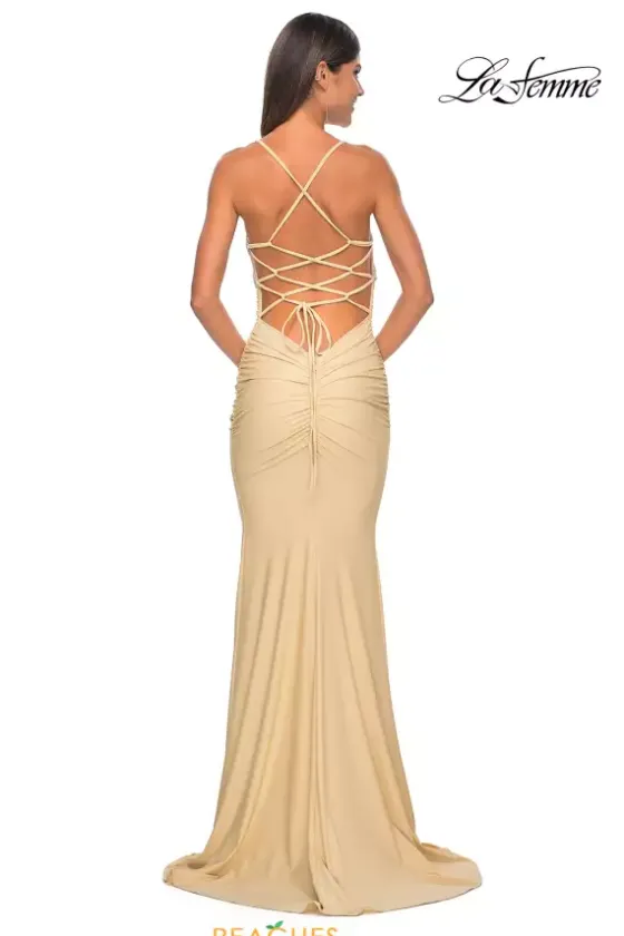 Fitted|Long Dresses^La Femme 32320