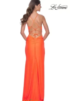 Fitted|Long Dresses^La Femme 32152