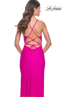 Fitted|Long Dresses^La Femme 32152