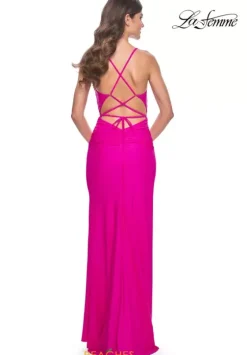Fitted|Long Dresses^La Femme 32152