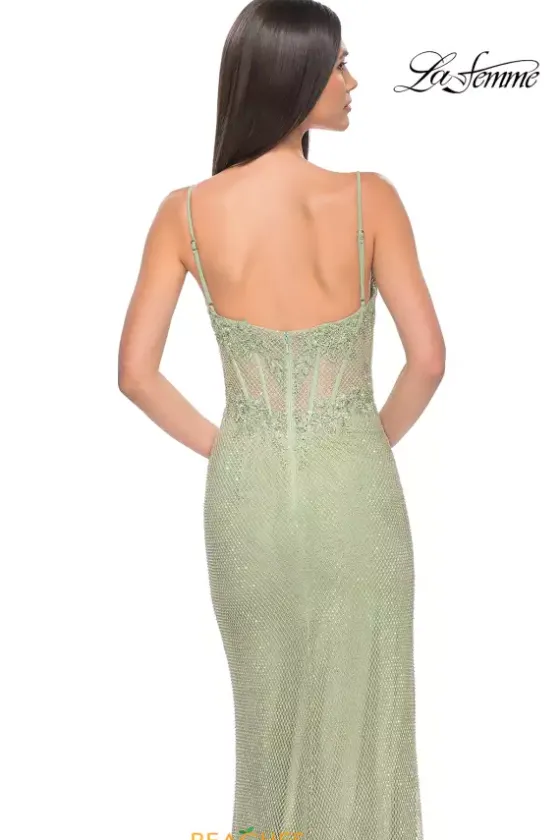 Fitted|Long Dresses^La Femme 32236