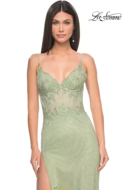 Fitted|Long Dresses^La Femme 32236