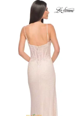 Fitted|Long Dresses^La Femme 32236