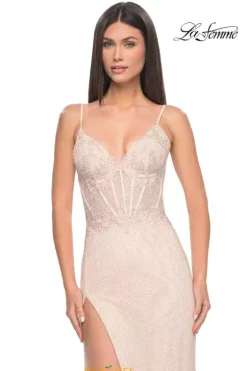 Fitted|Long Dresses^La Femme 32236