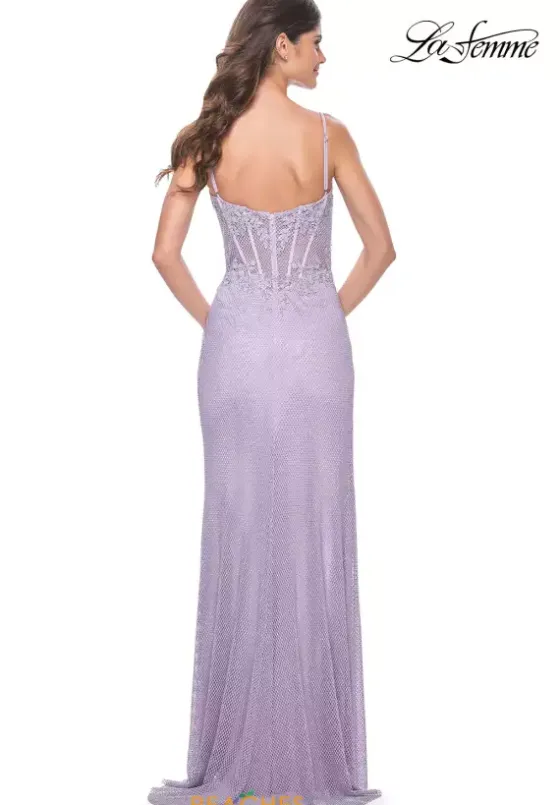 Fitted|Long Dresses^La Femme 32236