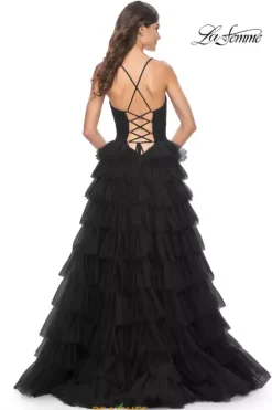 Long Dresses|Plus Sized Dresses^La Femme 32086