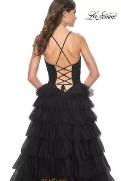 Long Dresses|Plus Sized Dresses^La Femme 32086