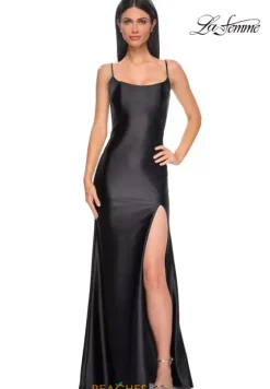 Fitted|Long Dresses^La Femme 32640