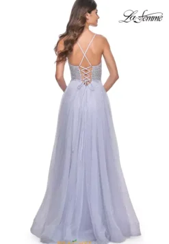 Ball Gowns|A Line^La Femme 32020