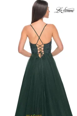 Ball Gowns|A Line^La Femme 32020