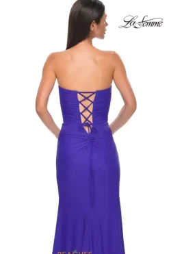 Fitted|Long Dresses^La Femme 33012
