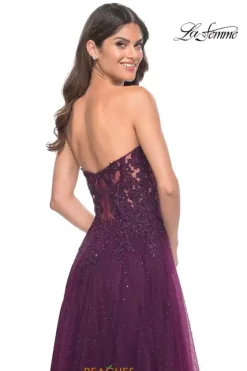 Long Dresses|Plus Sized Dresses^La Femme 32253