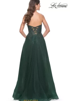 Long Dresses|Plus Sized Dresses^La Femme 32253