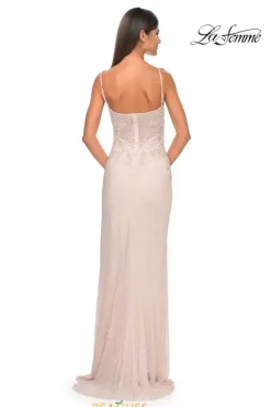 Fitted|Long Dresses^La Femme 32292